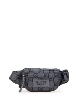 Gucci Pre-Owned: Серая поясная сумка 