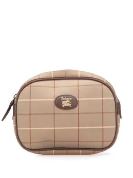 Burberry Pre-Owned: Коричневый клатч 