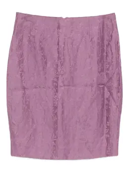 Christian Dior Pre-Owned: Юбка с растительным принтом 