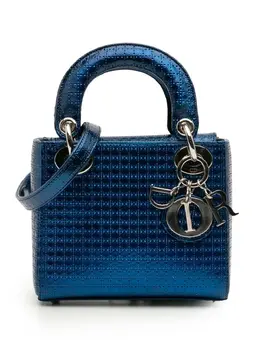 Christian Dior Pre-Owned: Голубая сумка 