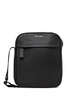 Trussardi: Чёрная сумка 