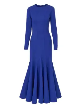 Carolina Herrera: Платье с растительным принтом 