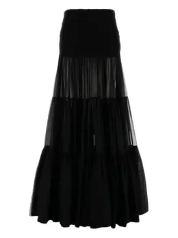 Saint Laurent: Чёрная юбка 
