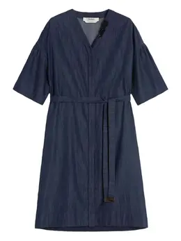 'S Max Mara: Платье с поясом 