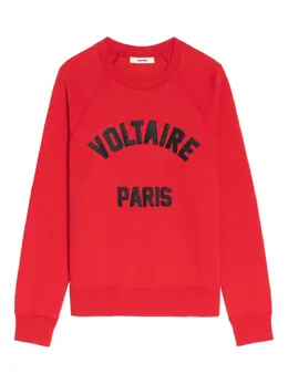 Zadig&Voltaire: Красный свитшот 