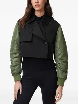 AllSaints: Чёрный плащ 