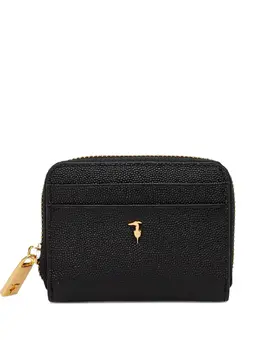 Trussardi: Чёрный кошелёк 