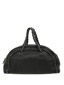 CHANEL Pre-Owned: Чёрная сумка 