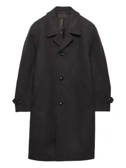 Prada: Пальто из шерсти 