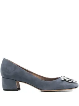 Ferragamo: Голубые туфли 