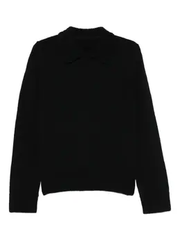sacai: Поло из шерсти 