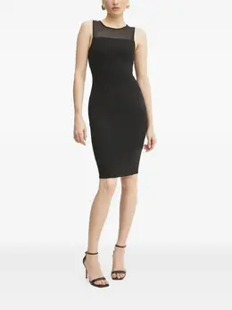 Armani Exchange: Платье в сетку 