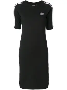 Adidas: Платье  Originals в полоску