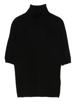 Allude: Свитер с коротким рукавом 