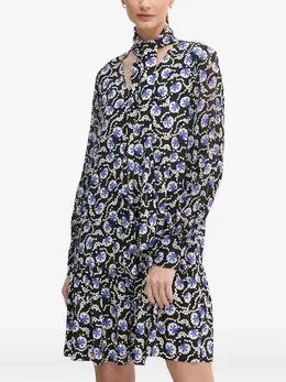 DVF Diane von Furstenberg: Платье с растительным принтом 