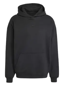 adidas: Чёрная толстовка  Trefoil