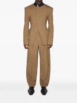 Mugler: Брюки 