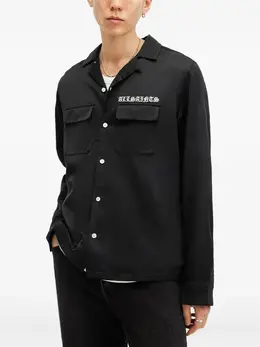 AllSaints: Чёрная рубашка 