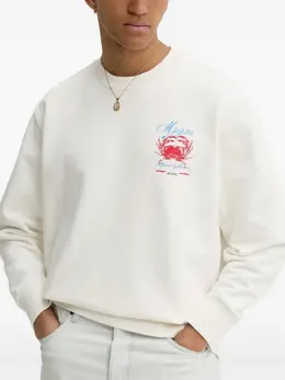 MSGM: Белый свитшот 