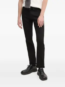 Levi's: Чёрные джинсы 