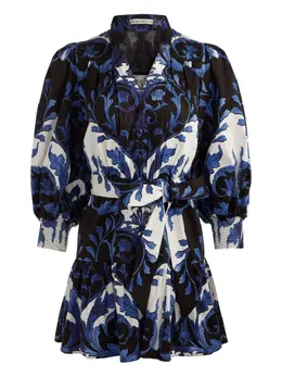alice + olivia: Платье с рукавами-фонариками 