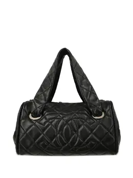 CHANEL Pre-Owned: Чёрная сумка 