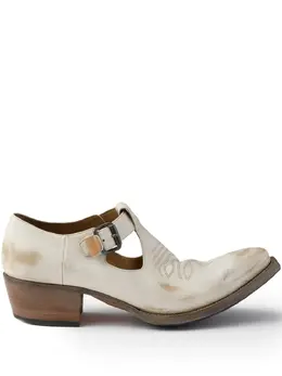 Prada: Белые туфли 