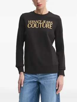 Versace Jeans Couture: Чёрный свитшот 