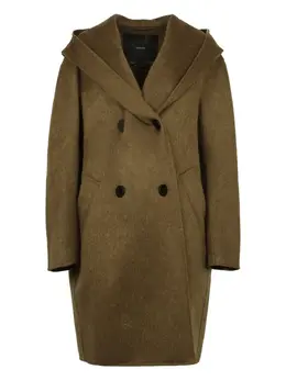 Max Mara: Пальто с капюшоном 