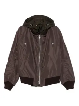 sacai: Куртка с капюшоном 