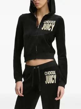 Juicy Couture: Топ с капюшоном 