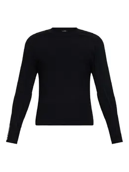 Balmain: Футболка с длинным рукавом 