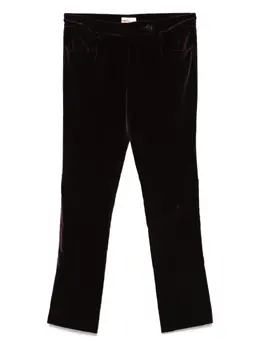 Prada Pre-Owned: Бархатные брюки 