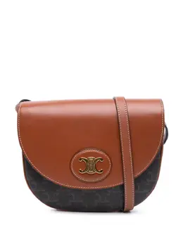 Céline Pre-Owned: Коричневая сумка через плечо 