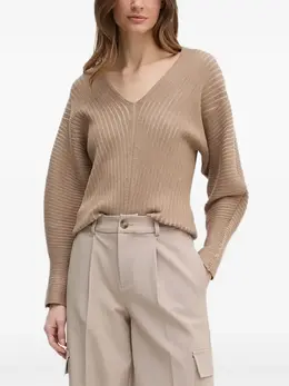 DKNY: Свитер с v-образным вырезом 