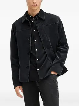 AllSaints: Рубашка с длинным рукавом 