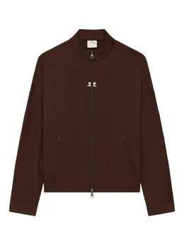Courrèges: Коричневая куртка 