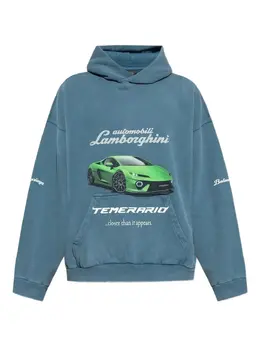 Balenciaga: Толстовка  Wheel с принтом