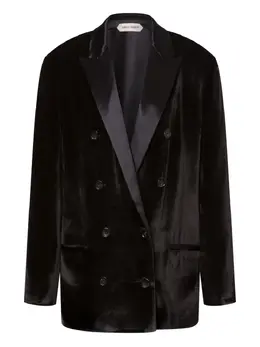 Alberta Ferretti: Атласный жакет 