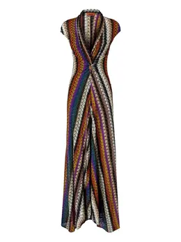 Missoni: Платье в полоску 