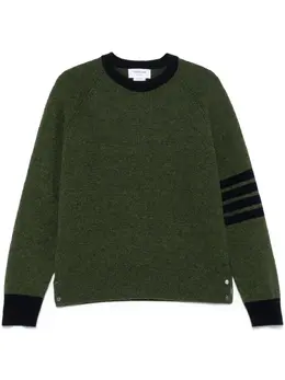 Thom Browne: Свитер  Shetland в полоску