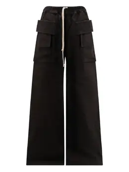 Rick Owens DRKSHDW: Чёрные брюки 