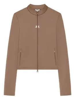 Courrèges: Коричневая куртка 