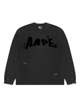 AAPE BY *A BATHING APE®: Свитшот с принтом 