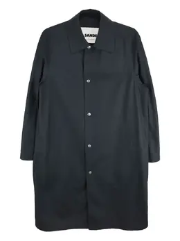 Jil Sander: Пальто с принтом 