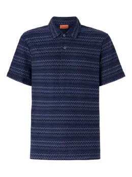 Missoni: Голубое поло 