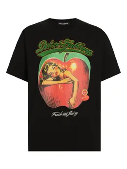 Dolce & Gabbana: Футболка  T с принтом