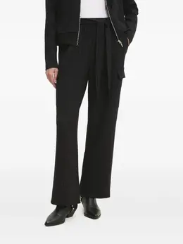 DKNY: Чёрные брюки 
