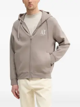 Armani Exchange: Бежевая толстовка 