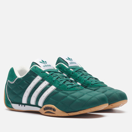 adidas: Зелёные кроссовки  Originals
